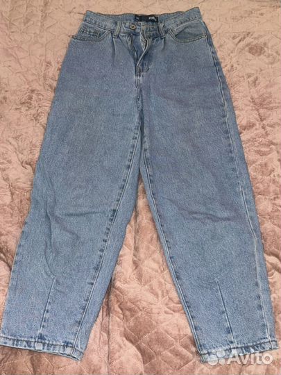 Джинсы бананы женские