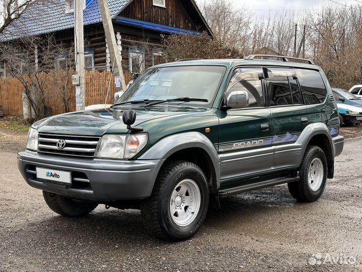 Toyota Land Cruiser Prado 3.0 AT, 1998, 185 000 км