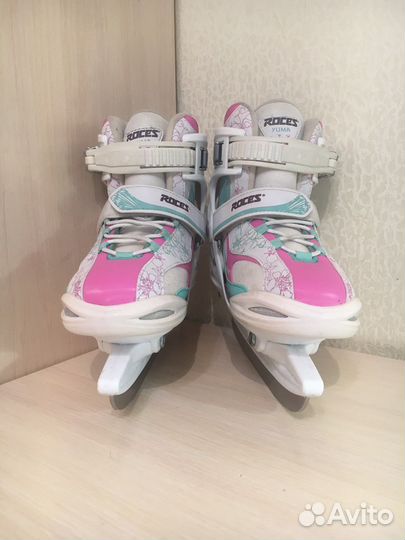 Коньки раздвижные детские Roces yuma 30-35
