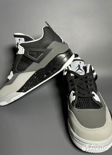 Кроссовки Air Jordan 4 Retro Fear Pack Люкс