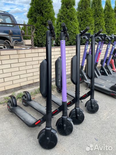 Электросамокат ninebot es4 на запчасти