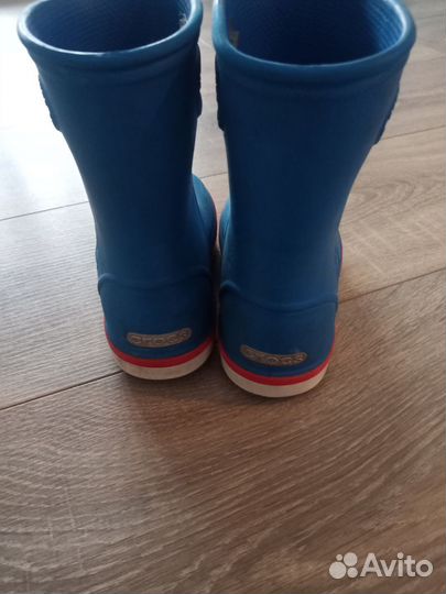 Резиновые сапоги crocs c9