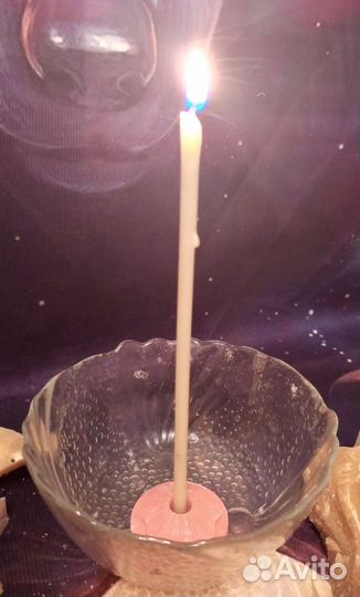 Восковые свечи белые, получасовые, 30 шт