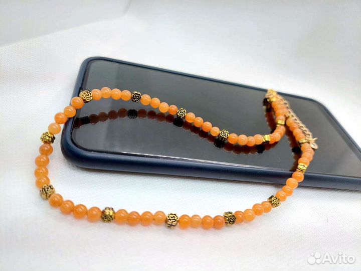 Чокер Сердолик