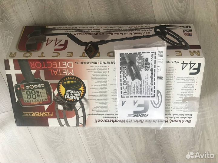 Металлоискатель Fisher f44