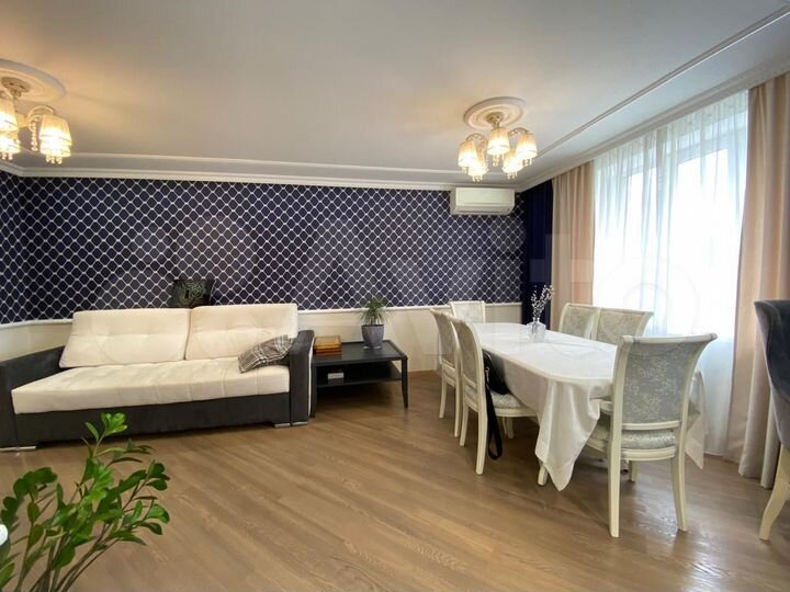 3-к. квартира, 86,1 м², 4/15 эт.