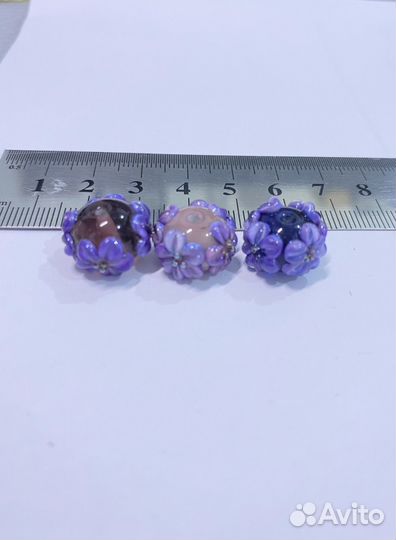Бусины из муранского стекла
