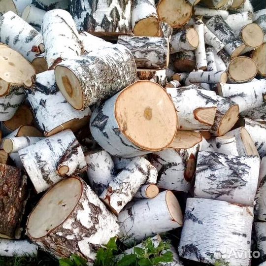 Дрова естесвенной влажности