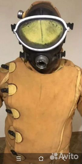 Сухой гидрокостюм водолазный