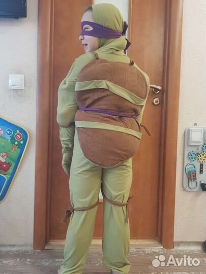 Костюм черепашки ниндзя на рост 130-140см