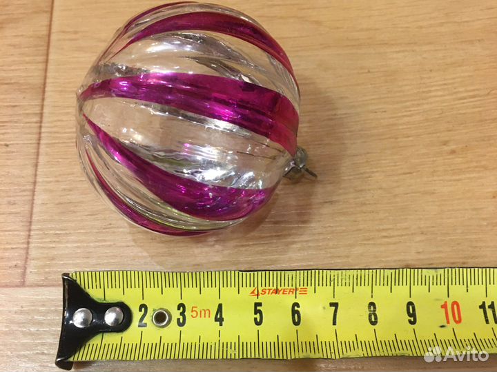 Шар на елку СССР