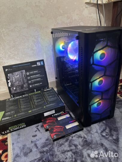 Игровой пк gtx 1660 ti 6gb