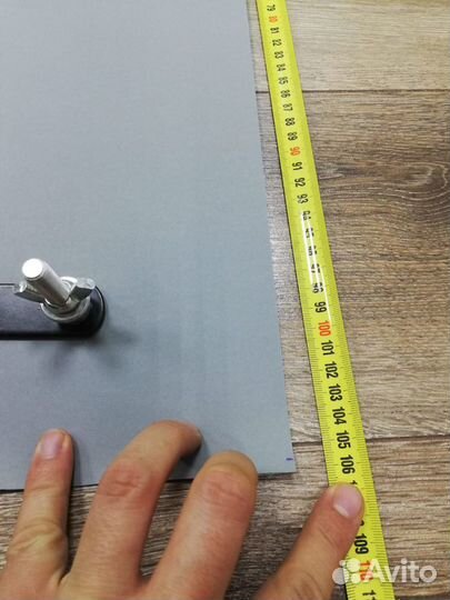 Фон бумажный серый 07 Steel Gray 1,35x1м vbrt