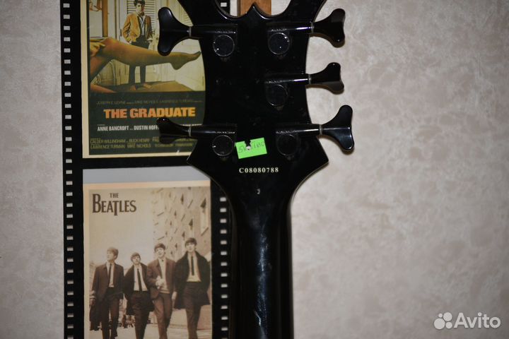 Бас-гитара B.C.rich WMD Widow 5 string Black