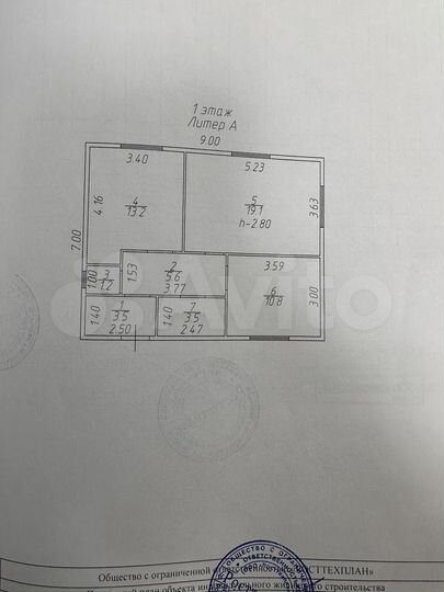 Дача 58 м² на участке 5 сот.