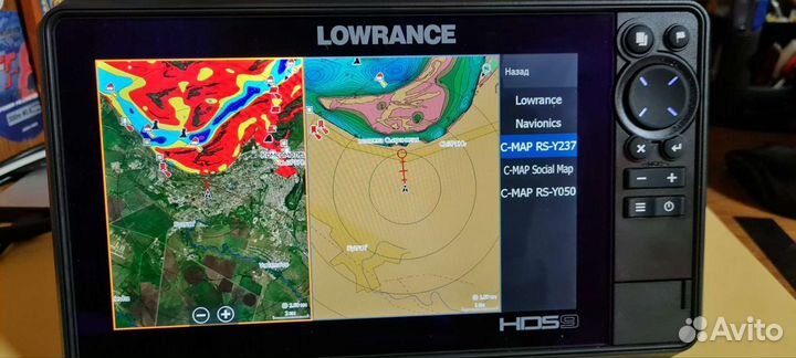 Эхолот-картплоттер Lowrance HDS-12Live/Ai2 3in1
