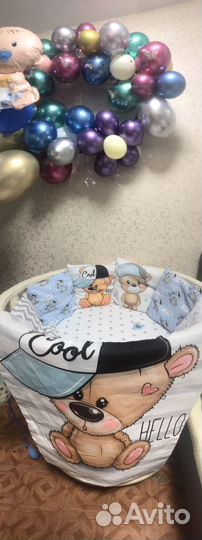 Бортики в кроватку