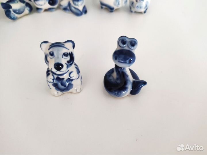 Игрушки гжель