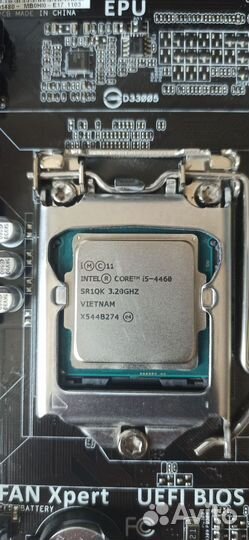 Asus H81M-K + i5-4460 + 8gb