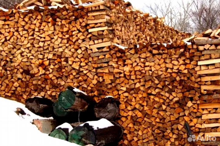 Дрова крупнонаколотые