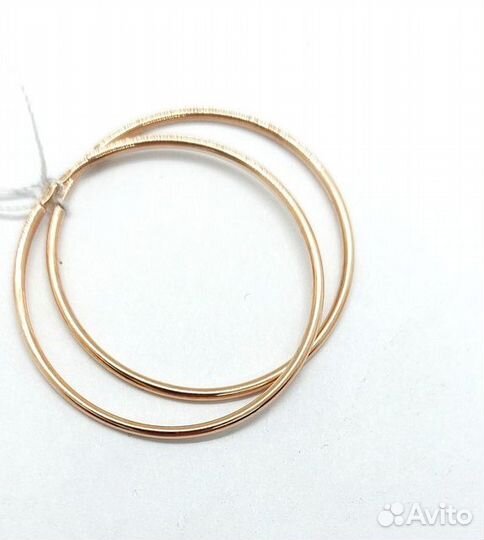 Золотые серьги