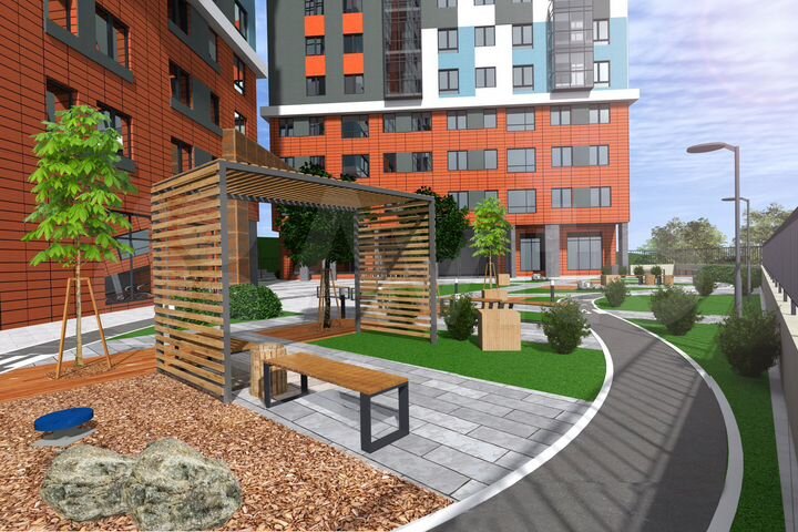 2-к. квартира, 65,4 м², 15/25 эт.