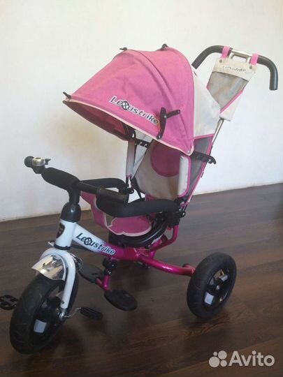 Велосипед с родительской ручкой