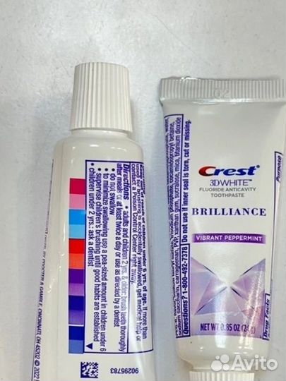 Зубная паста Crest 24 гр оригинал