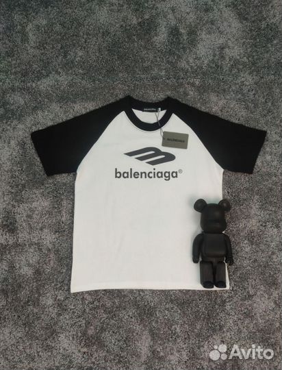 Футболка Lux Balenciaga Black & White