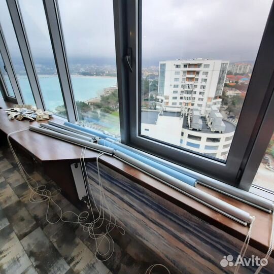 Жалюзи рулонные бу