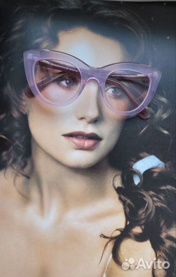 Очки светло-сиреневые линзы диоптрии O.D.L. Россия