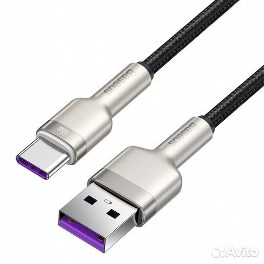 Кабель USB baseus Cafule Series Metal, USB-Type-C