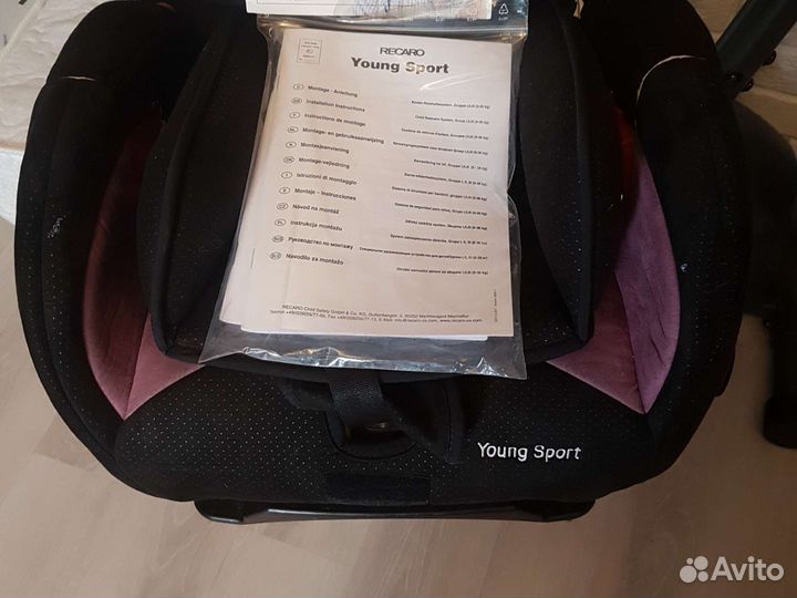 Детское автокресло 9 до 36 кг recaro Young Sport