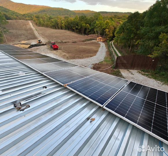 Солнечная электростанция для дома и дачи