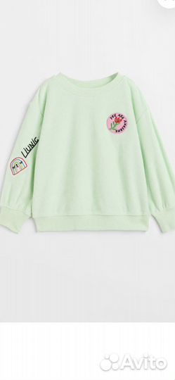 Свитшот H&M новый 122/128р