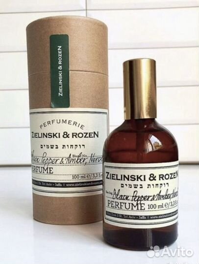 Духи зеленский черный перец