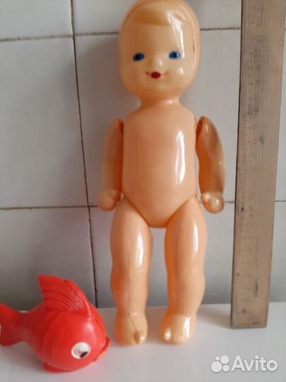 Пупс целлулоидный, охк, СССР