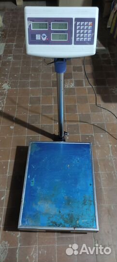 Весы напольные электронные 150 кг б/у
