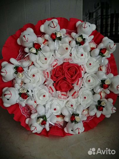 Букеты из мягких игрушек