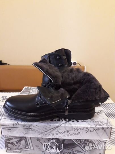 Ботинки мужские зимние 42 размер новые