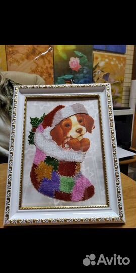 Картина из бисера