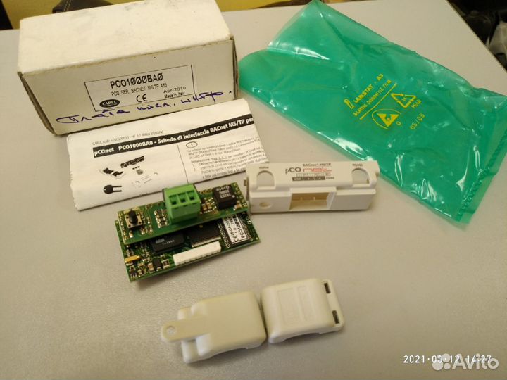 Плата послед. интерфейса PCO1000BA0 BMS BACnet