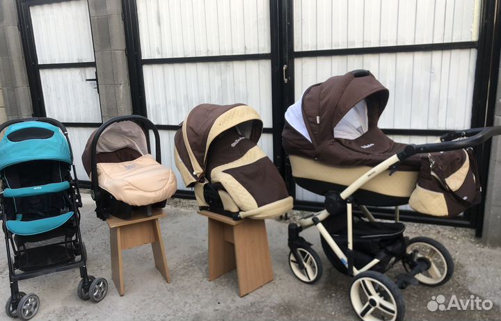 Коляска mr sandman 3 в 1+ Aprika
