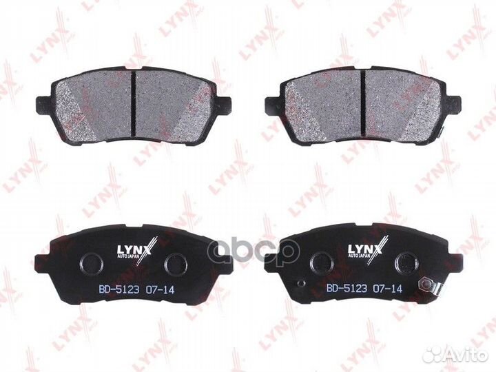 Колодки тормозные дисковые перед BD5123 LYN