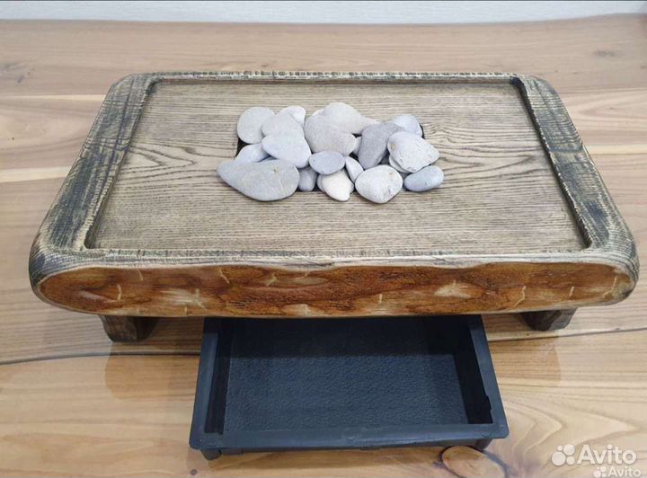 Чабань с морскими камнями