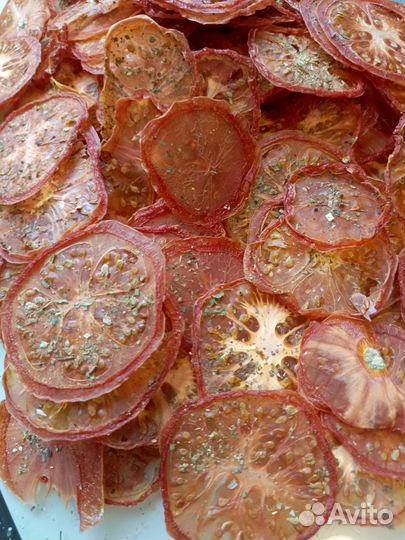 Томатные чипсы