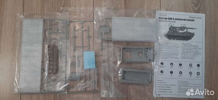 Модель танка Russian SAM-6 antiaircraft missile
