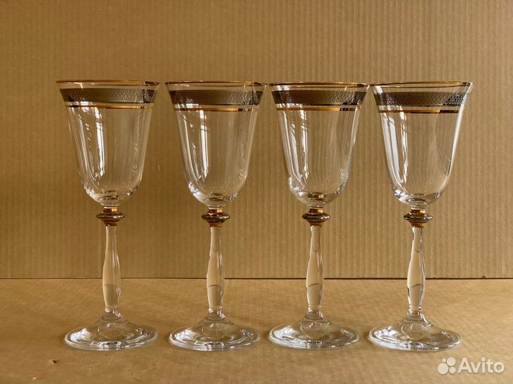 Бокалы для вина Bohemia Crystal Angela (Чехия) 250