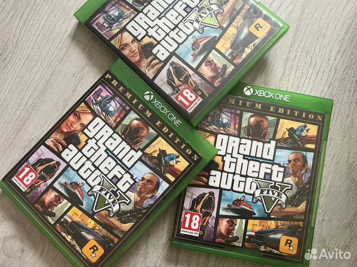 Диск Grand Theft Auto V 5 GTA 5 Xbox One