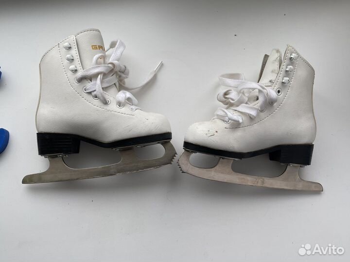 Коньки фигурные детские 27 размер